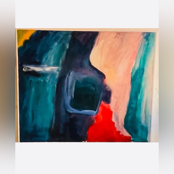 Dorothy Yung “Hot Water” Oil Painting 60” x 50” - Picture 10 of 16